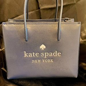 Blue kate spade crossbody/satchel (brand new never worn)
